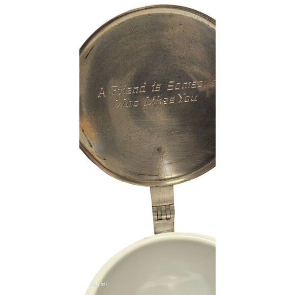 VINTAGE GERMAN LIDDED GLAZED POTTERY STEIN * ROYAL BAVARIAN INFANTRY * apx 9" - Picture 13 of 15